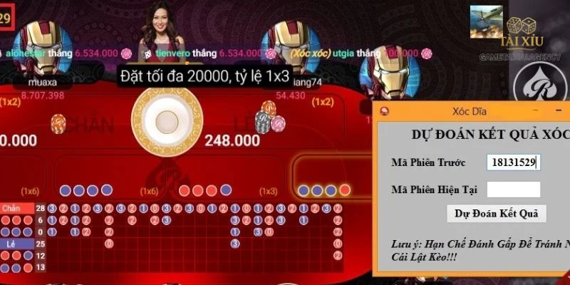 Hack sử dụng trong xóc đĩa cần có suy tính kỹ càng.