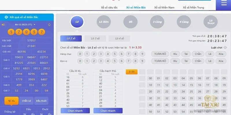Các game cược xổ số tại Game Tài Xỉu có tỷ lệ thưởng cực hấp dẫn.